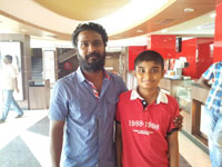 family vishnu and Isha